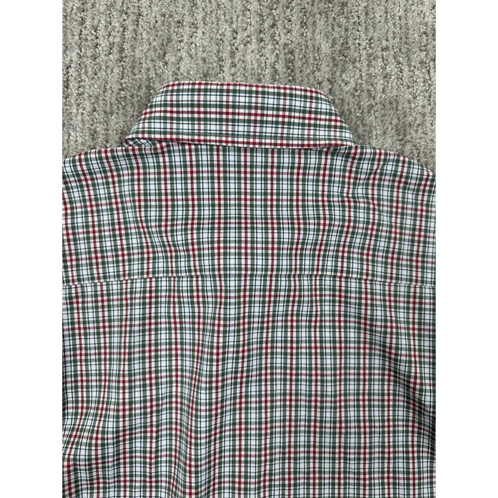 Southern Tide Shirt Mens Small Green Plaid Intercoastal Button Down Long Sleeve - Picture 5 of 12